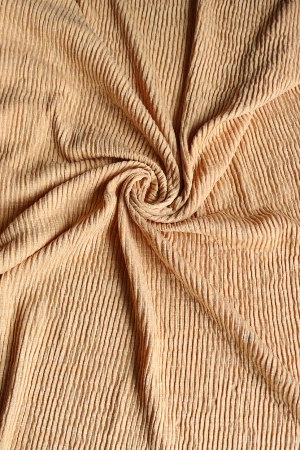 1YD 16IN REMNANT; Mustard Almafi Rib Sweater Knit