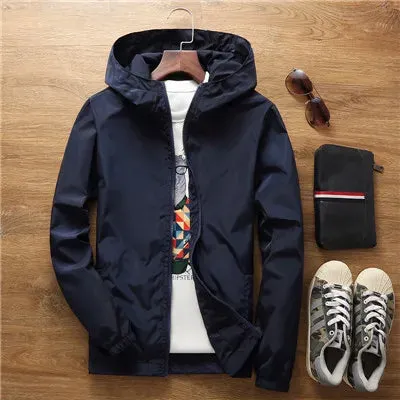2024 New Women‘s Jacket Outerwear Spring Autumn Hooded Casual Windbreaker Coat Summer Sunscreen Clothing Family Size 7XL A8