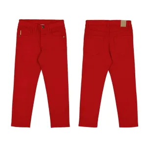 5 Pocket Slim Fit Pant-Mars