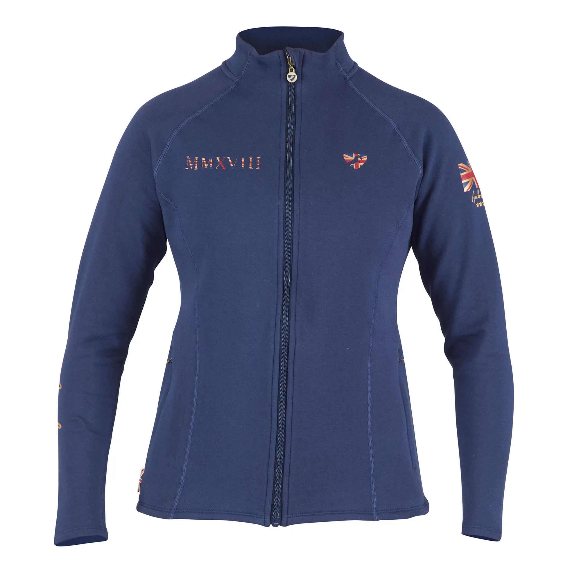 Aubrion Ladies Team Midlayer - Navy