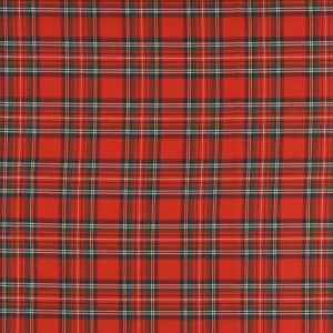 Bamboo Plaid - LORNA - 001 - Red