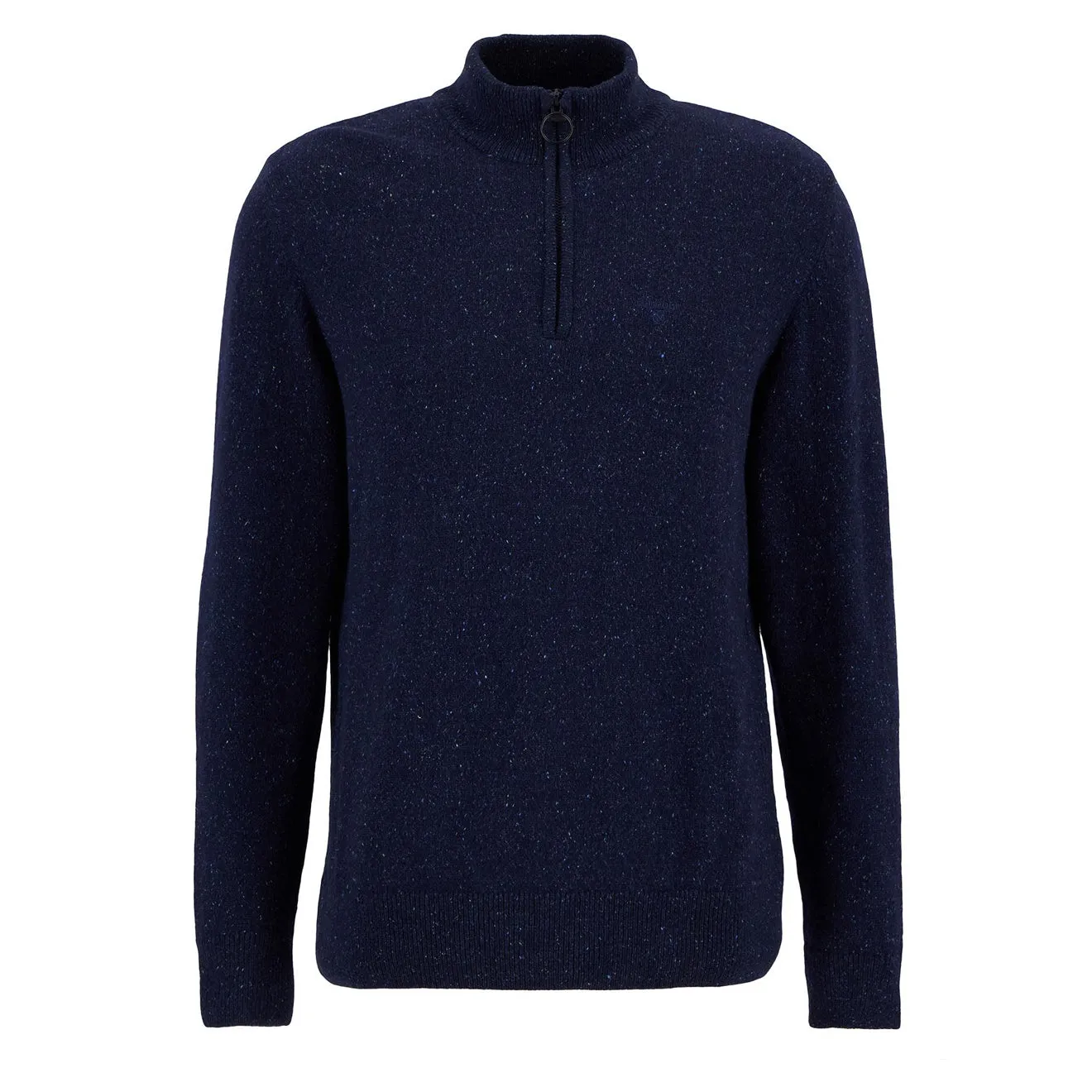 Barbour Essential Tisbury Half Zip Knitted Jumper Navy