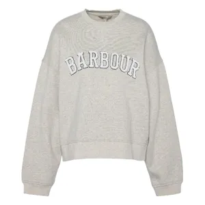 Barbour Silverdale Ladies Sweatshirt - Cloud Marl