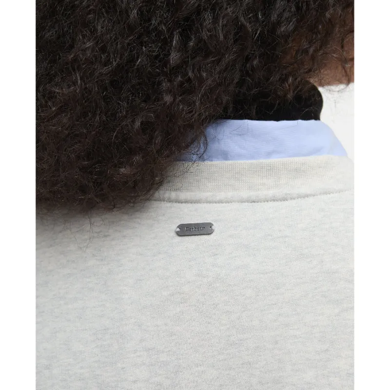 Barbour Silverdale Ladies Sweatshirt - Cloud Marl