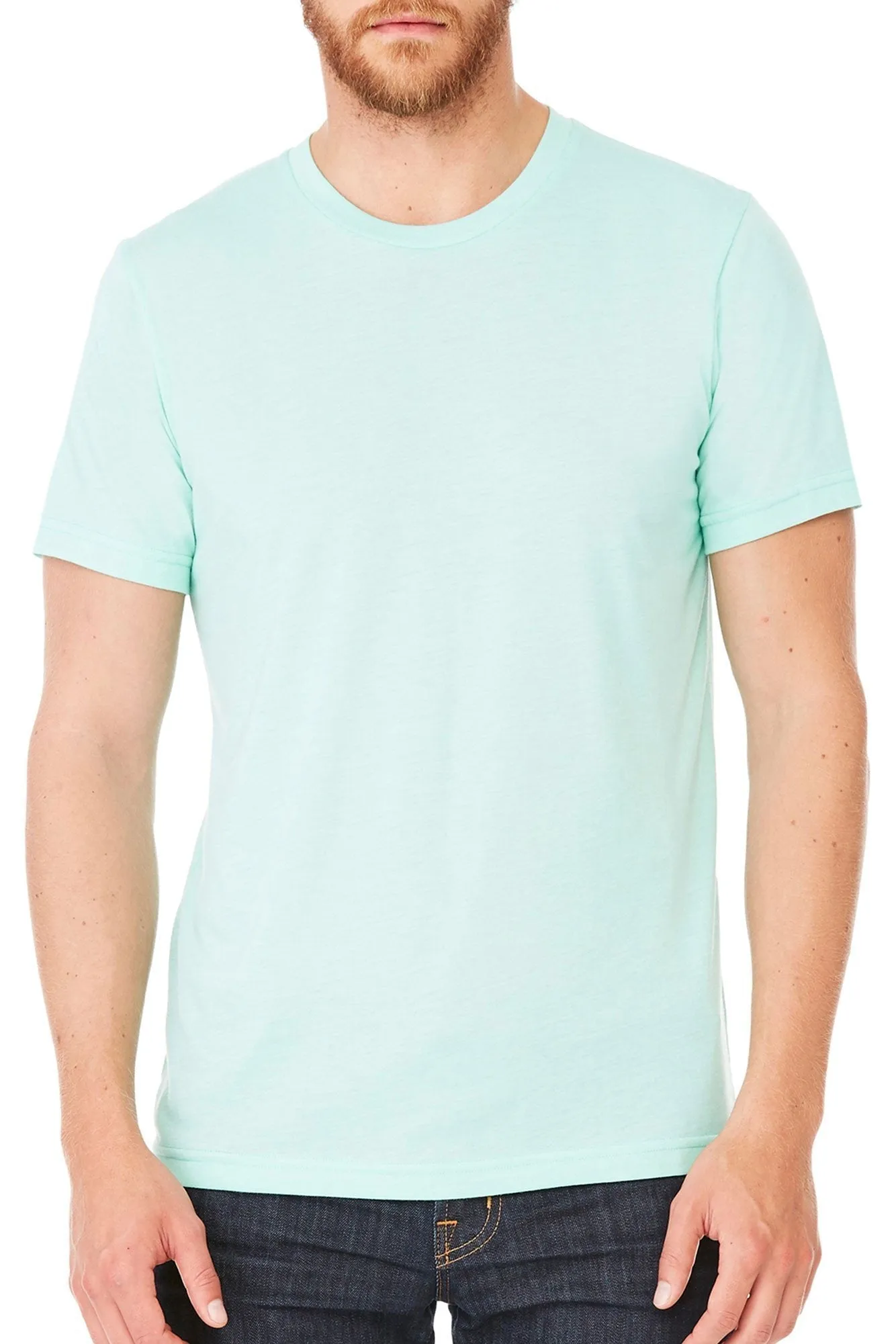Bleached Easter Vibes Tri-Blend Short Sleeve Tee