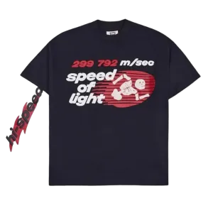 Broken Planet Long Sleeve T-Shirt 'Speed Of Light' - Midnight Black