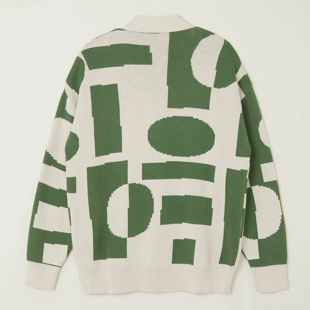 Cardigan Jacquard Cloud Forest