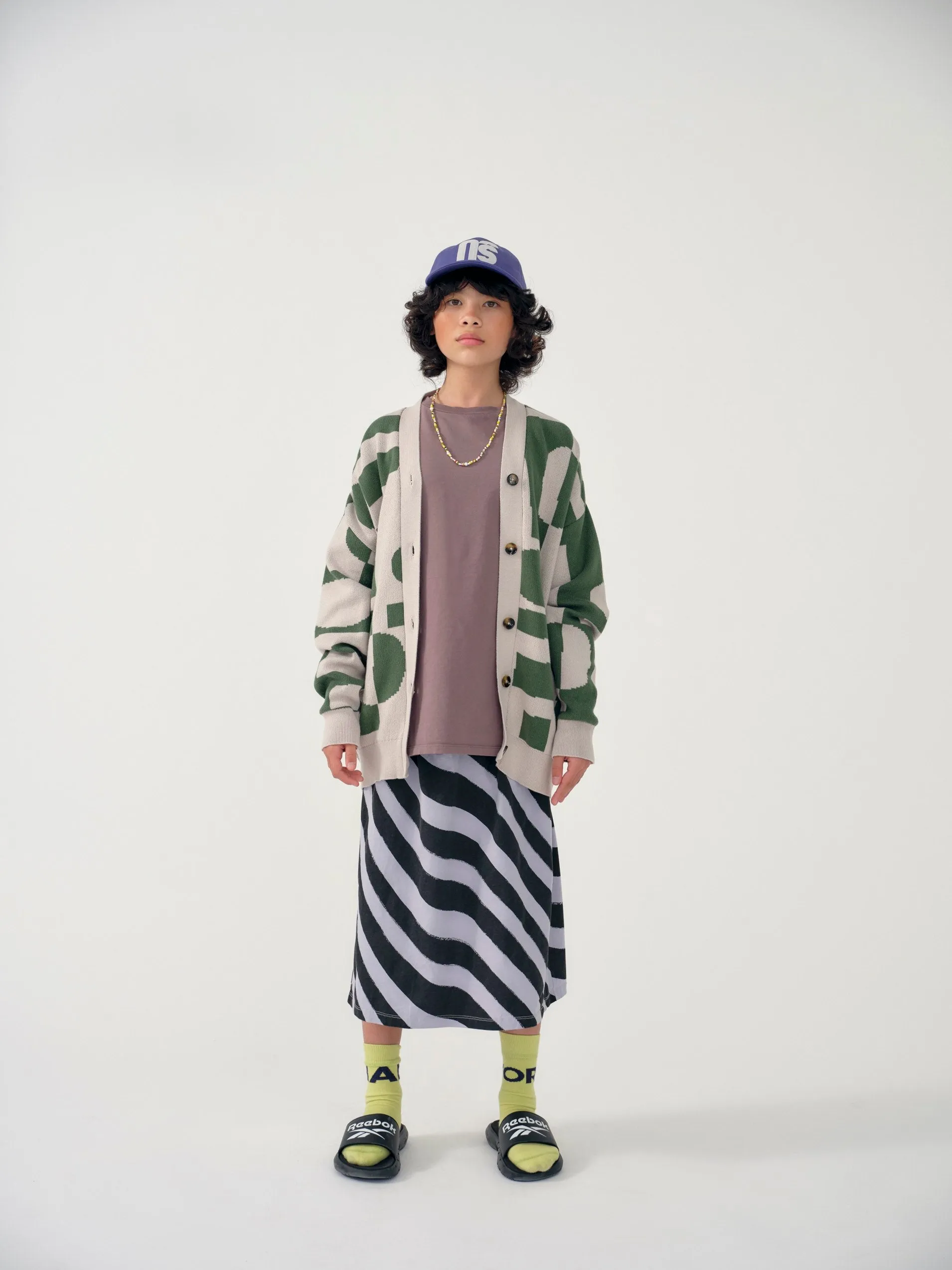 Cardigan Jacquard Cloud Forest