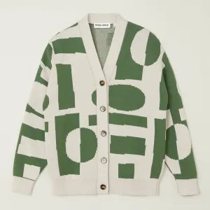 Cardigan Jacquard Cloud Forest