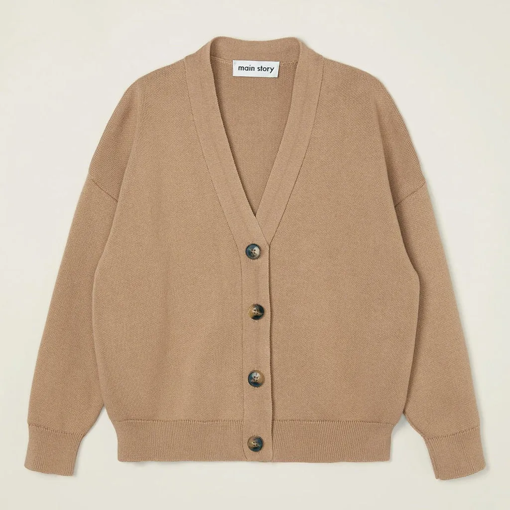 Cardigan Oversized Clay - sample