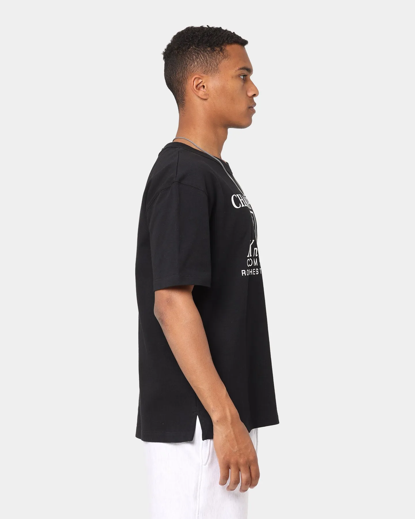 Champion Rebound Archive Heritage T-Shirt Black