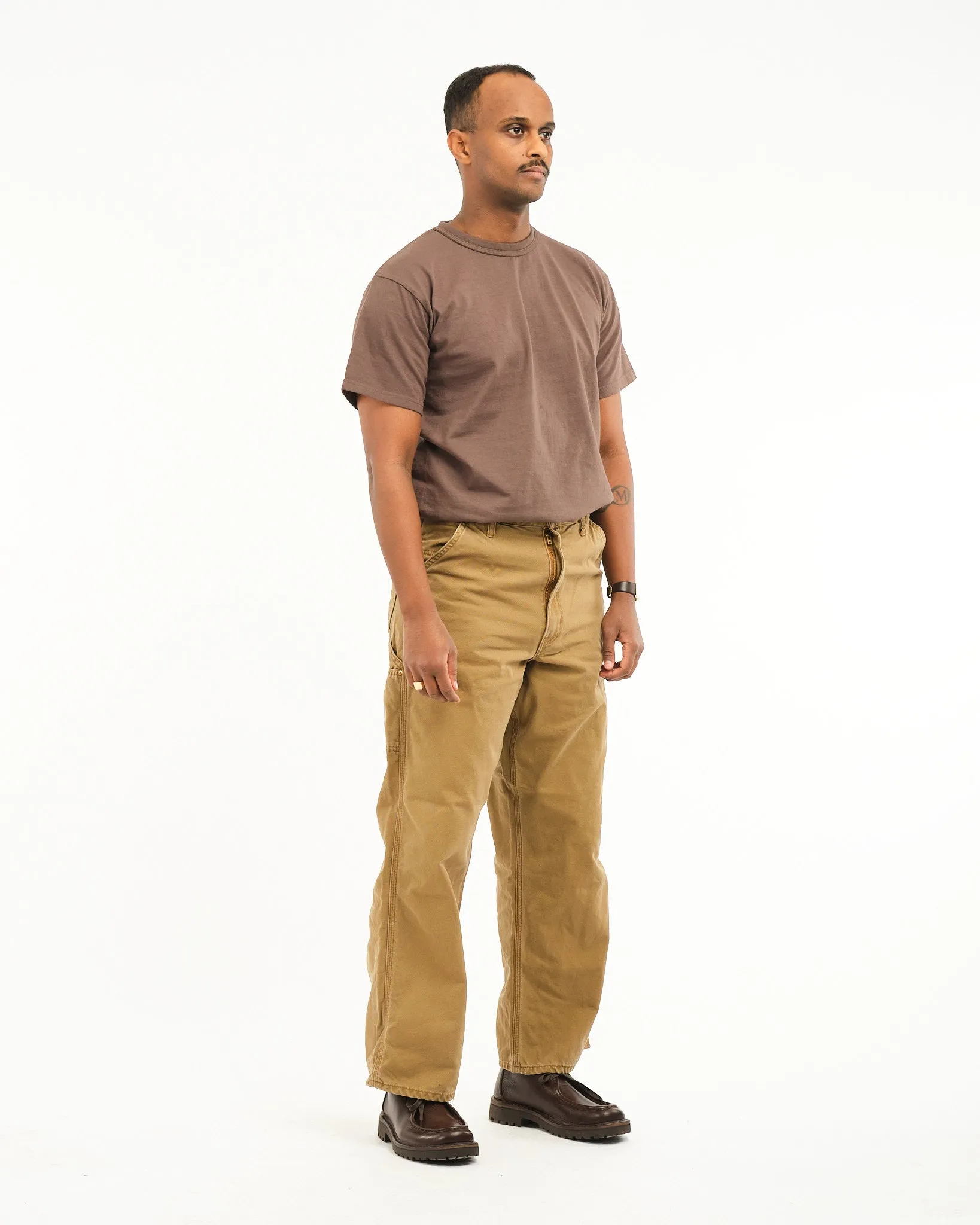 DAD'S FIT PAINTER PANTS BROWN