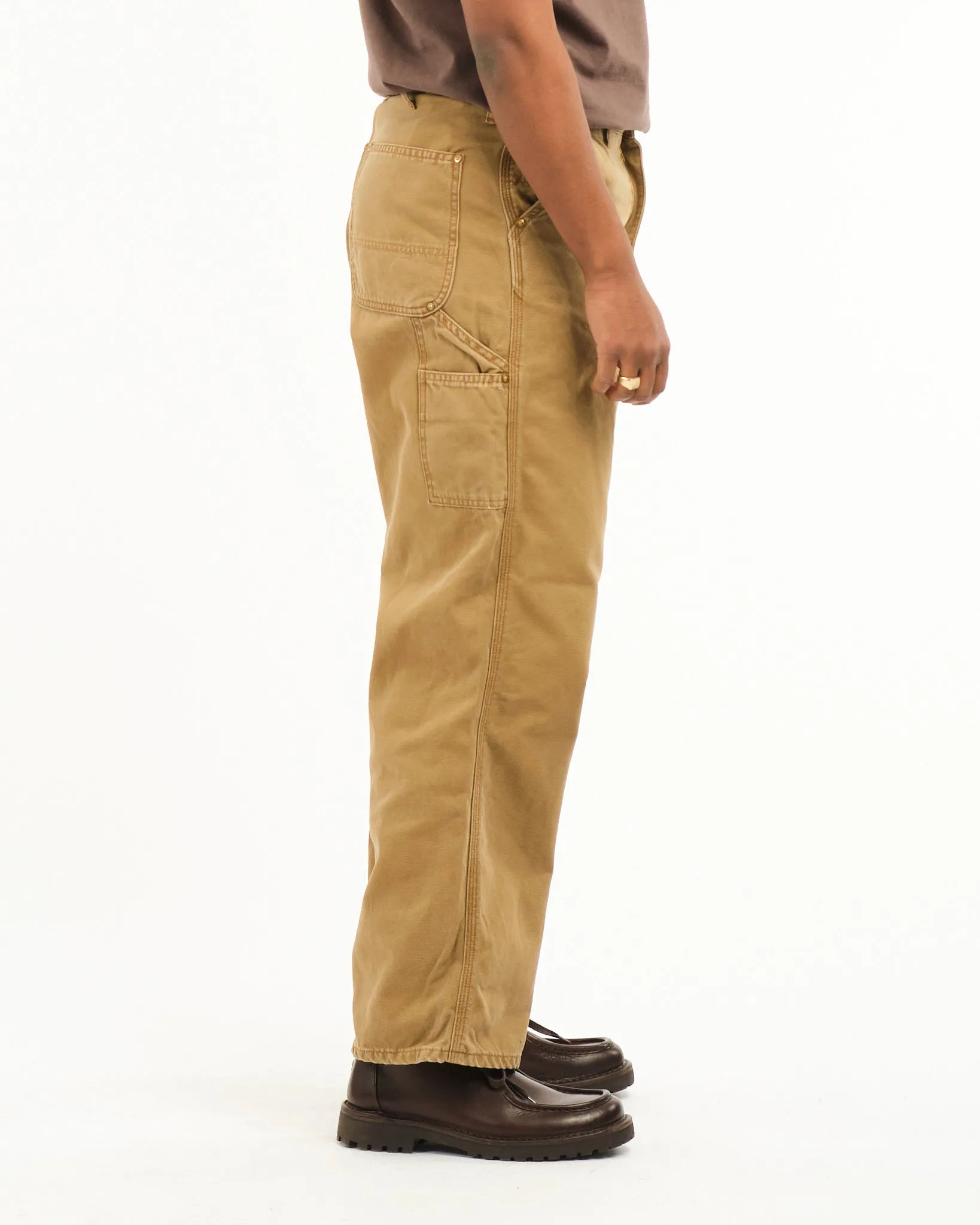 DAD'S FIT PAINTER PANTS BROWN