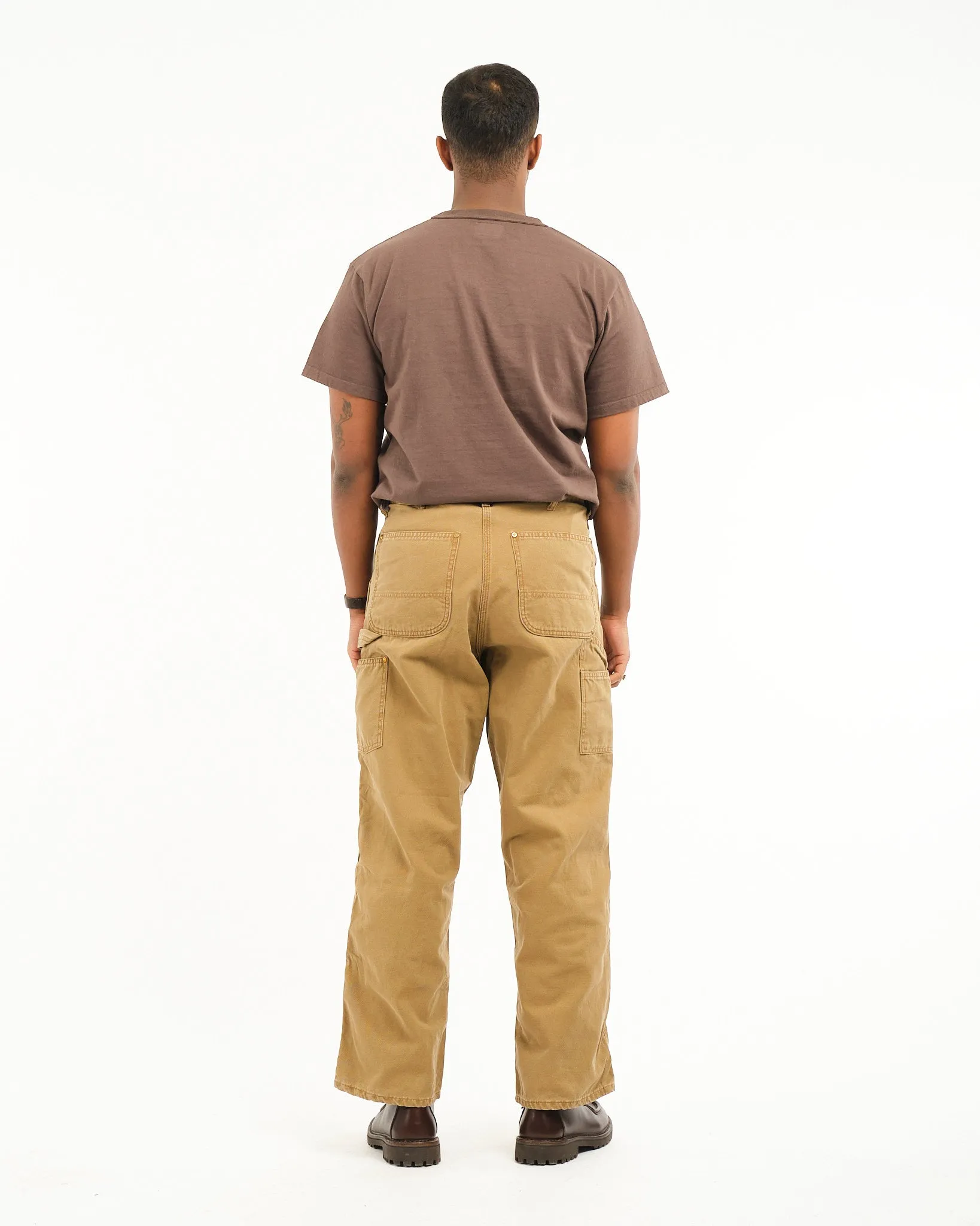 DAD'S FIT PAINTER PANTS BROWN