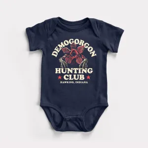 Demogorgon Hunting Club Baby Bodysuit