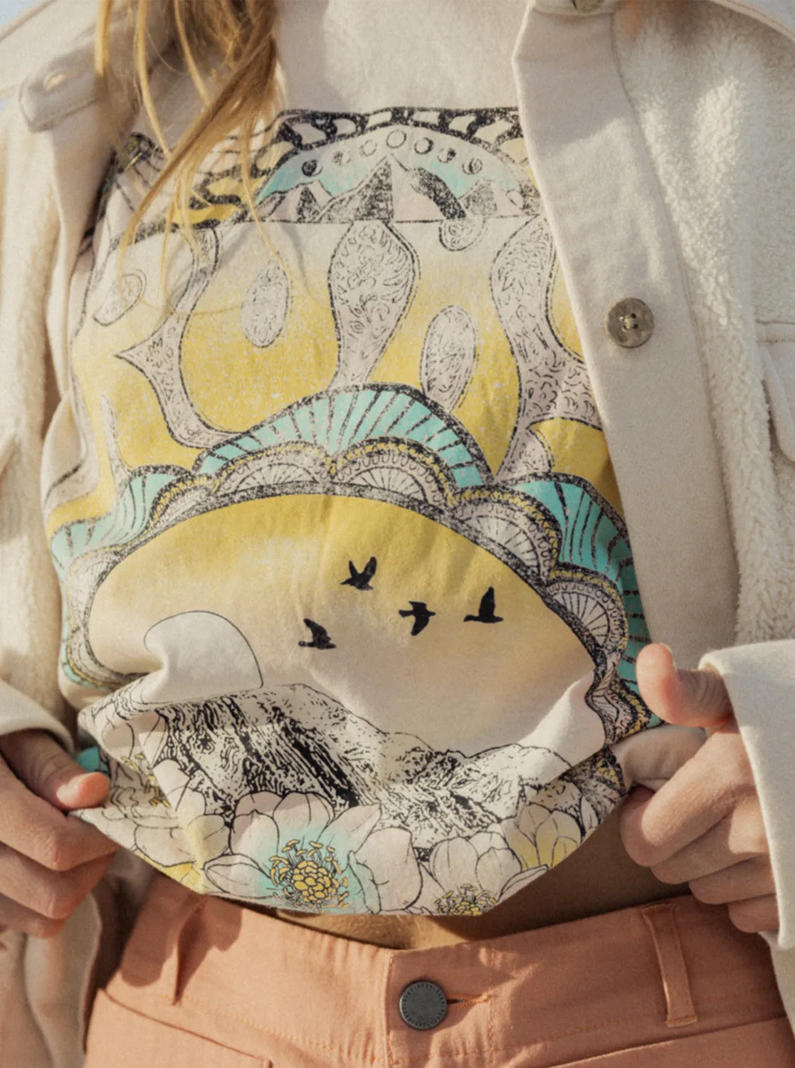 Desertscape T-Shirt - Tapioca