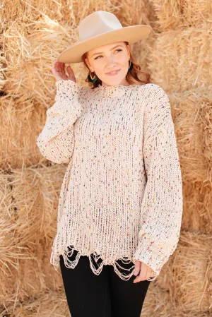 Dusted With Colors in Cream