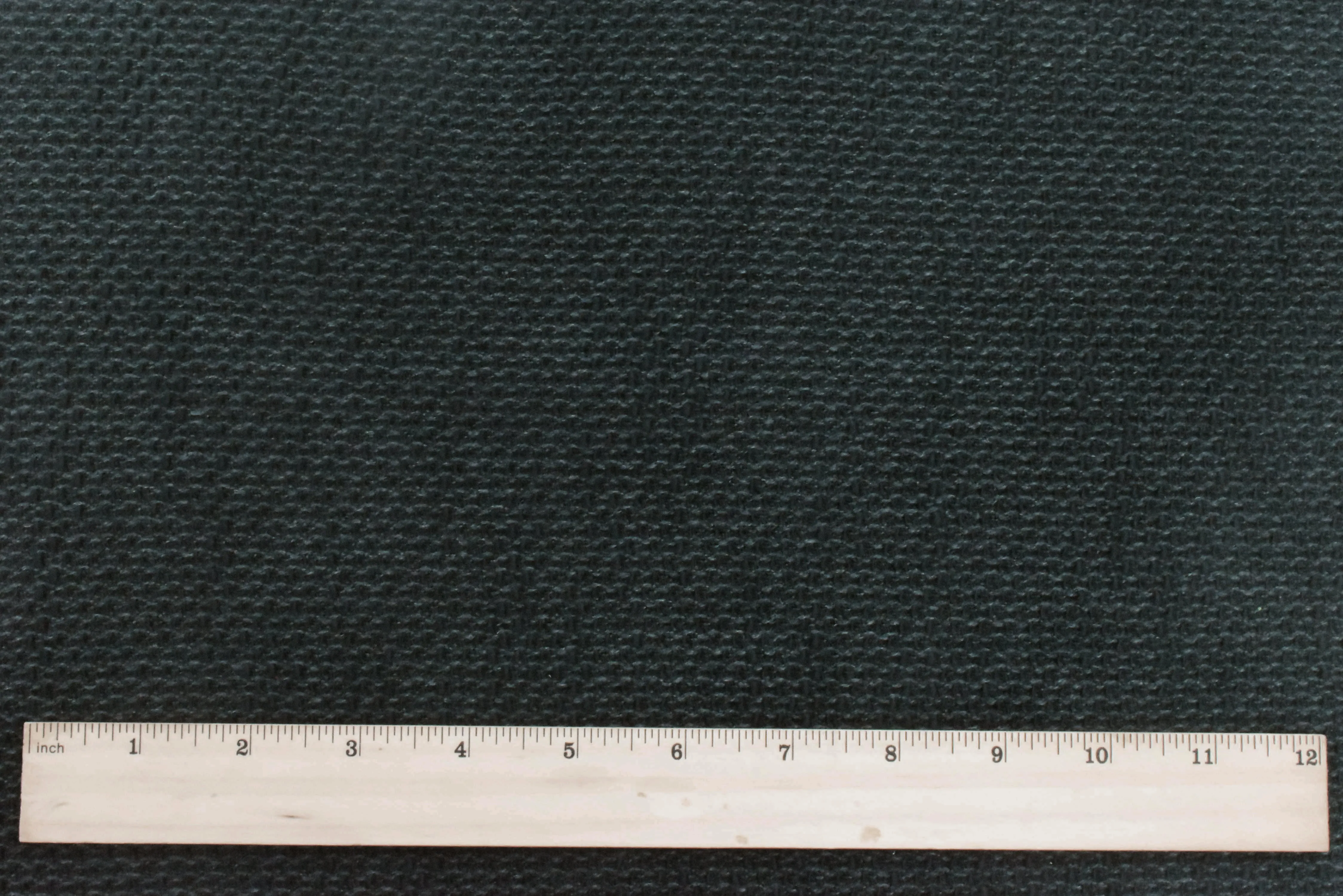 Dusty Navy - Gray Wool Blend Pique Woven Jacketing Fabric