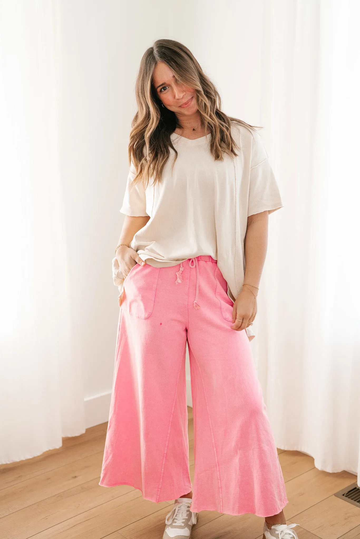 Effortless Edge Short Sleeve Relaxed Top