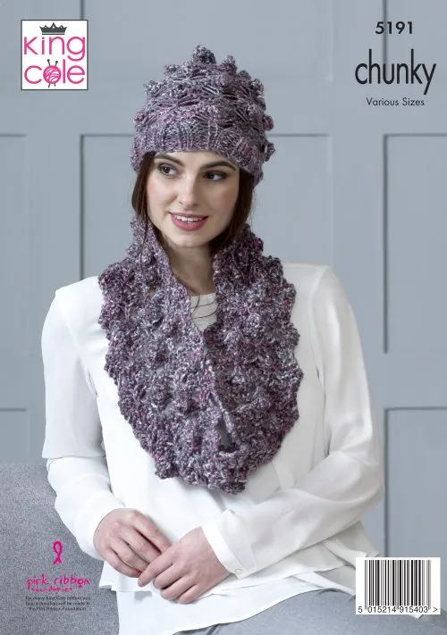 King Cole Shadow Chunky Pattern 5191 - Accessories