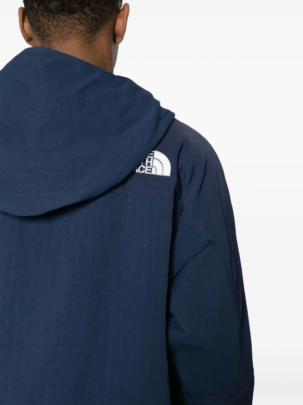logo-embroidered cargo jacket