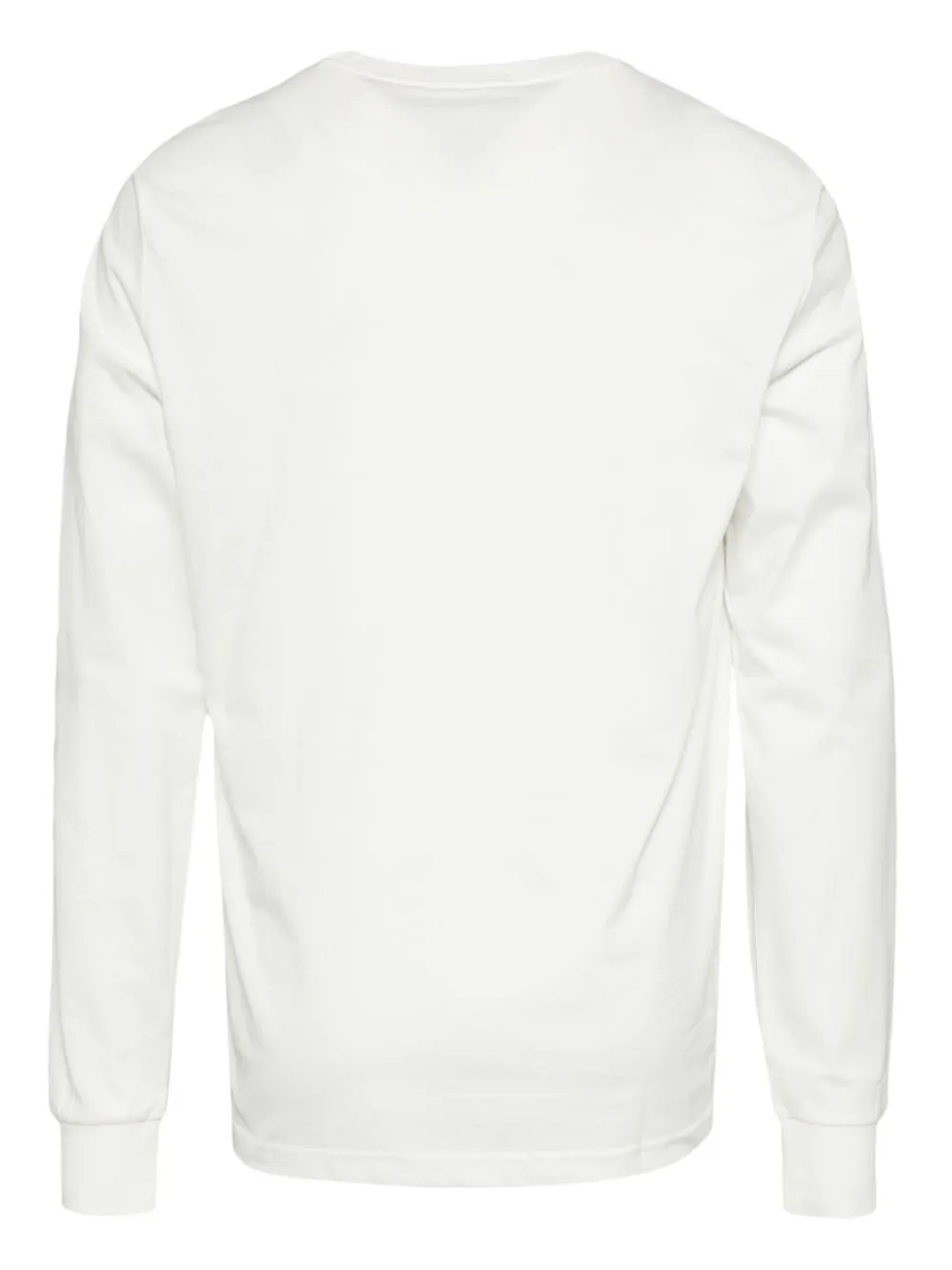 logo-embroidered long-sleeved T-shirt