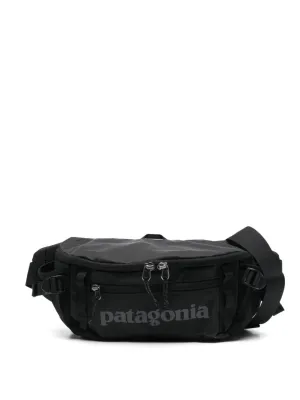 logo-print belt bag