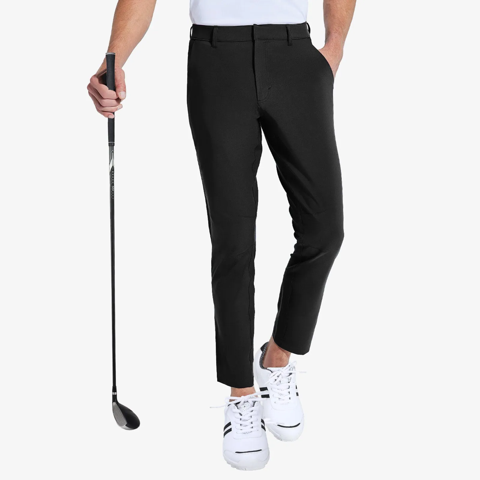 Men's Stretch Golf Pants Slim Fit Quick Dry Pants