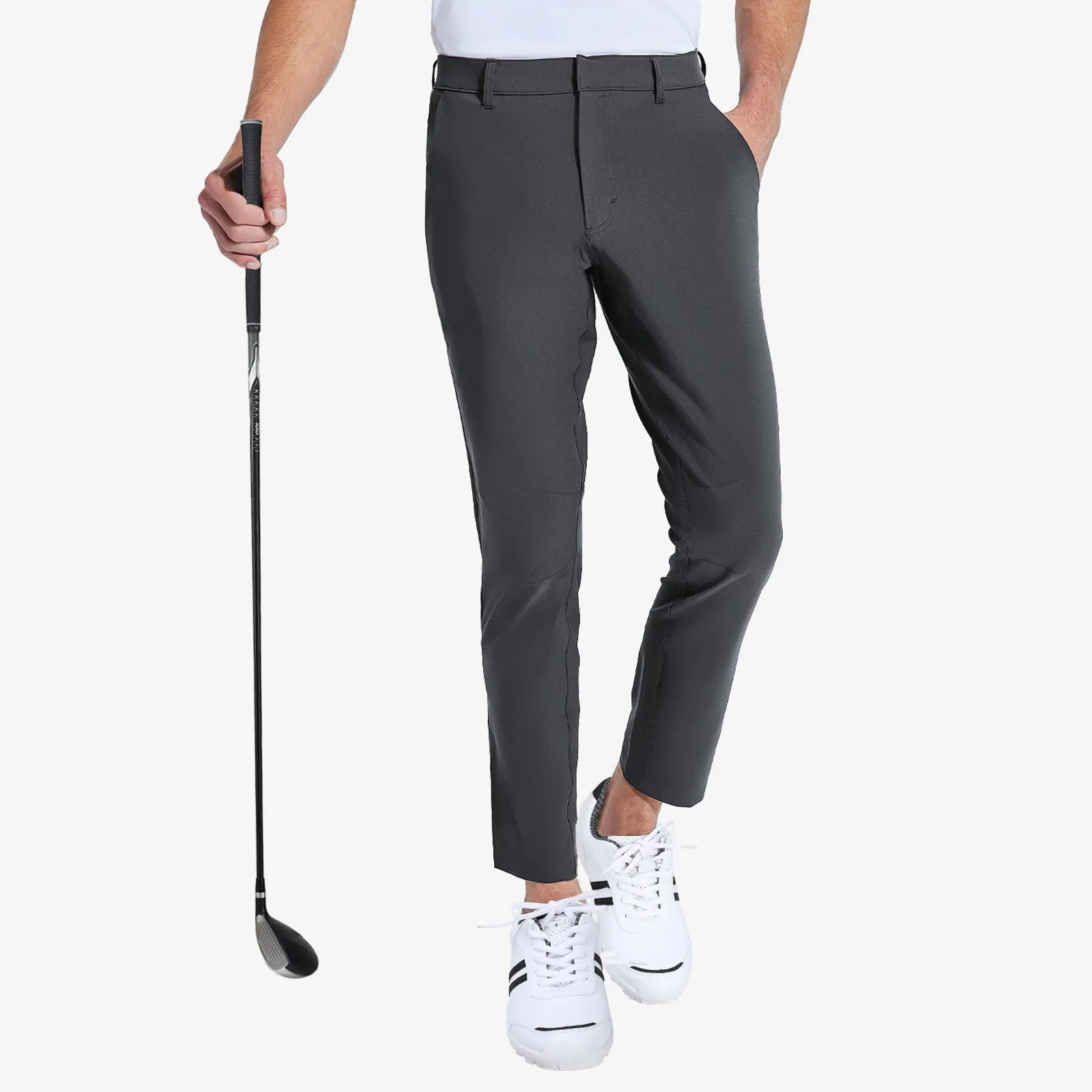 Men's Stretch Golf Pants Slim Fit Quick Dry Pants
