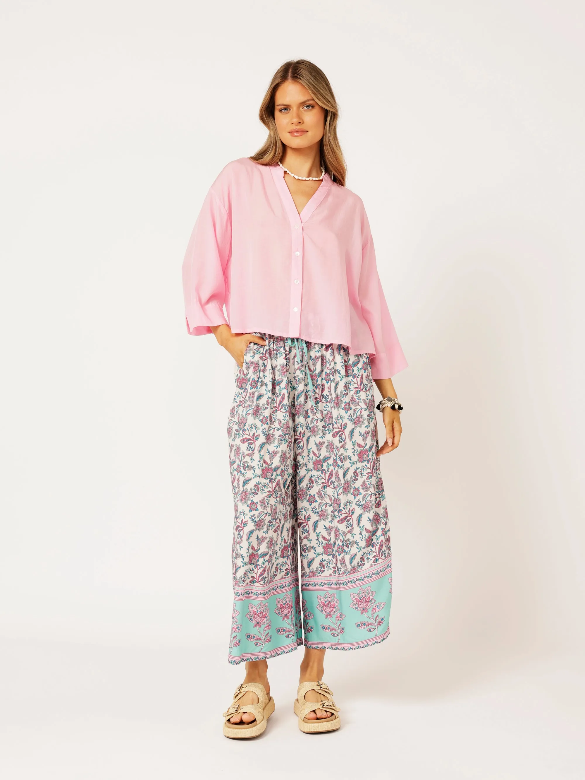 Mini Maple Shirt | Ice Pink