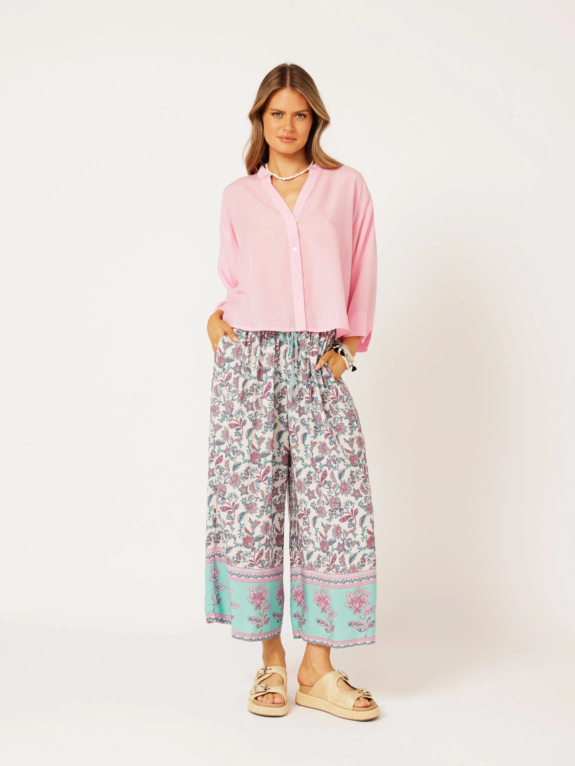 Mini Maple Shirt | Ice Pink