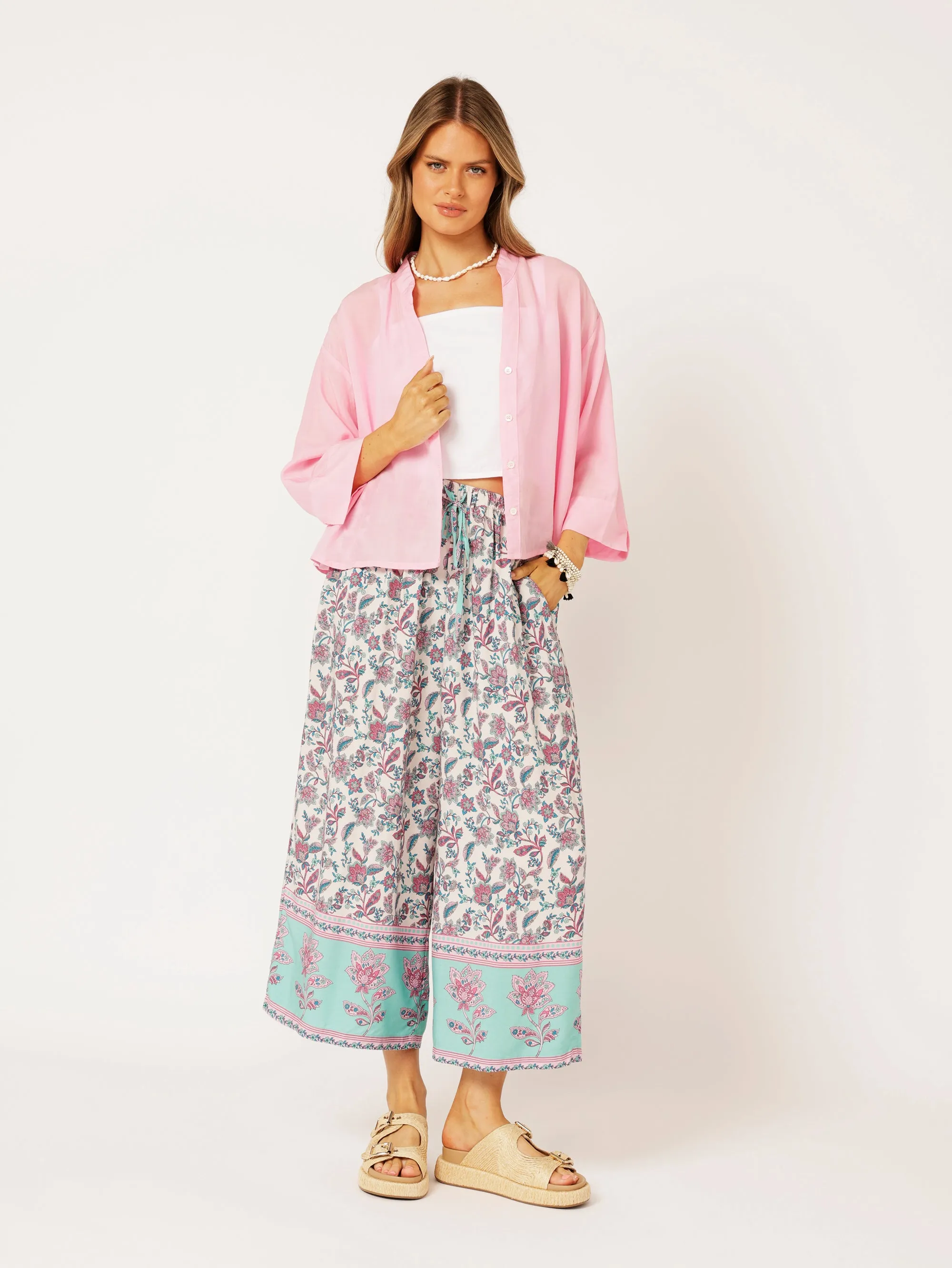 Mini Maple Shirt | Ice Pink