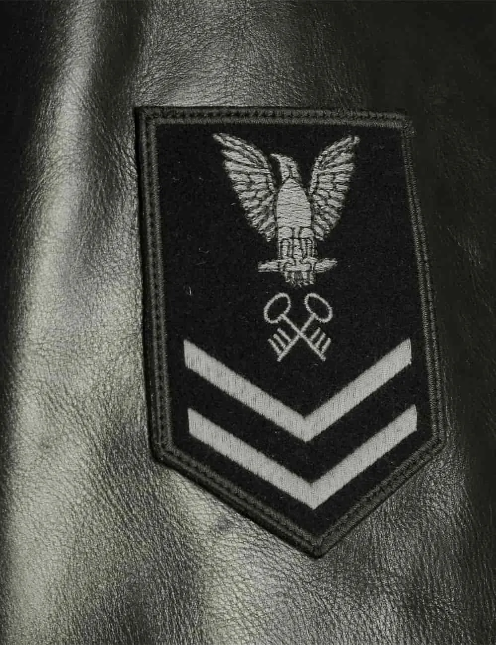 Nimitz Leather Pea coat Art. 131