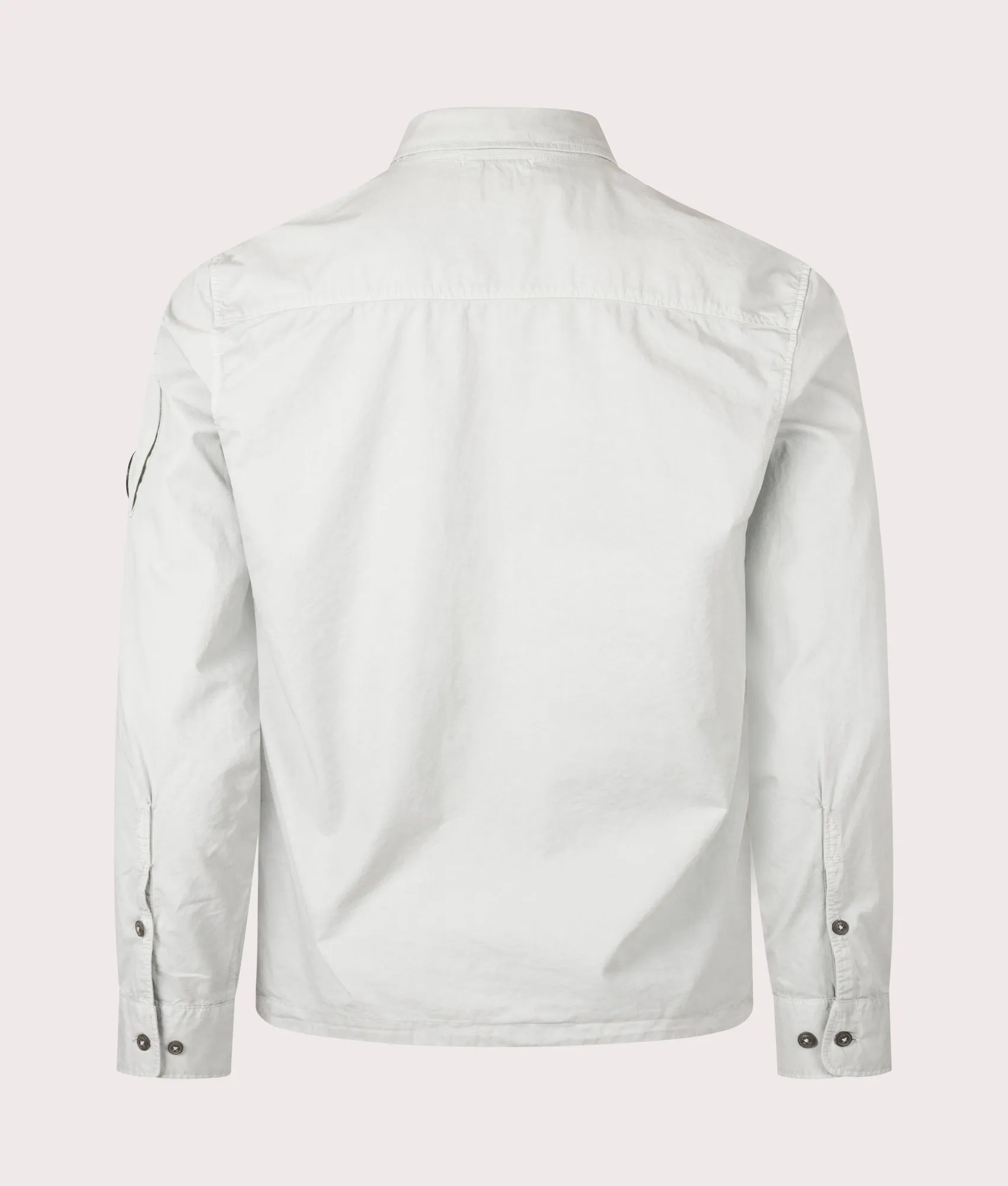 Organic Gabardine Zip Through Overshirt