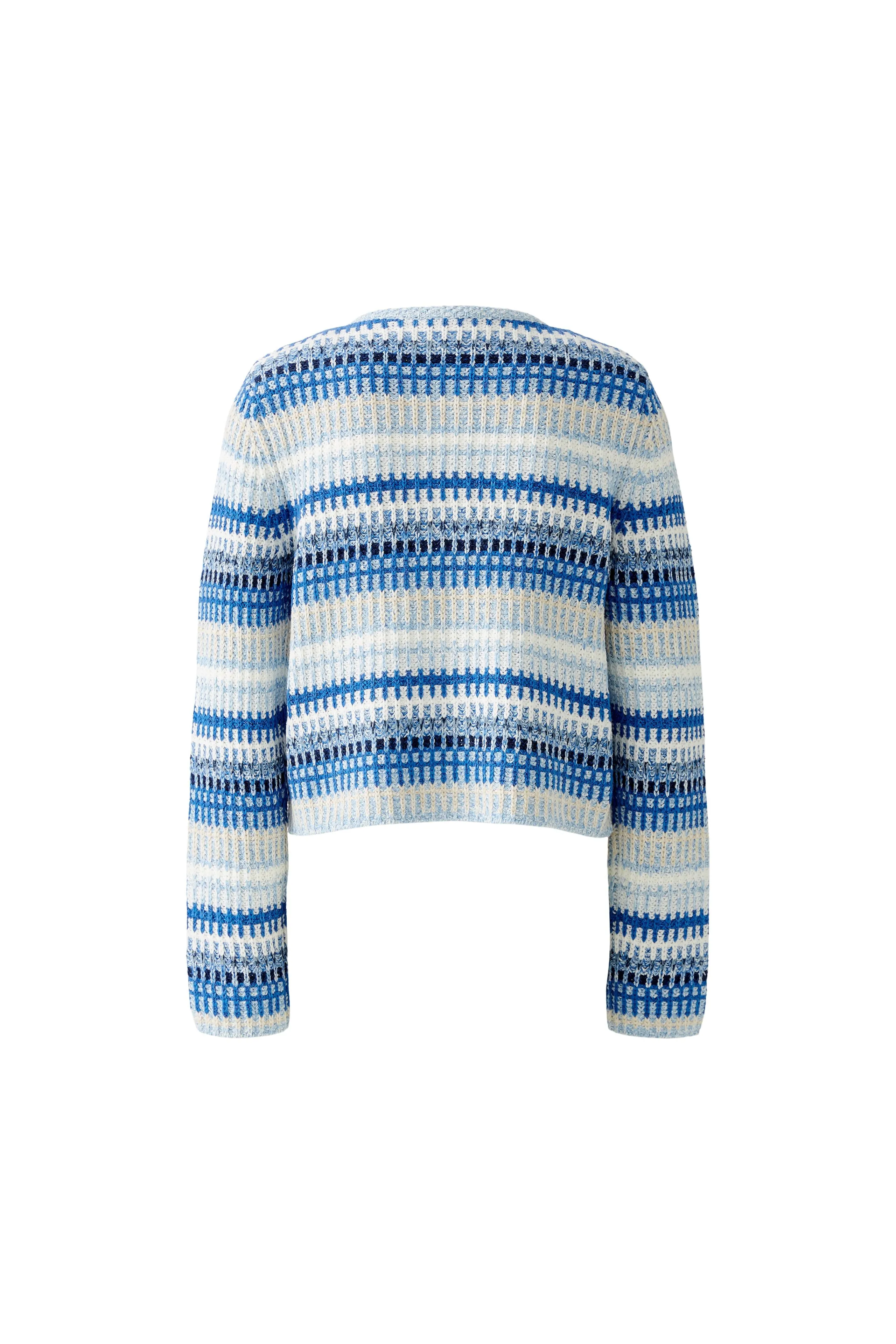 Oui French Style Cardigan With Decorative Buttons