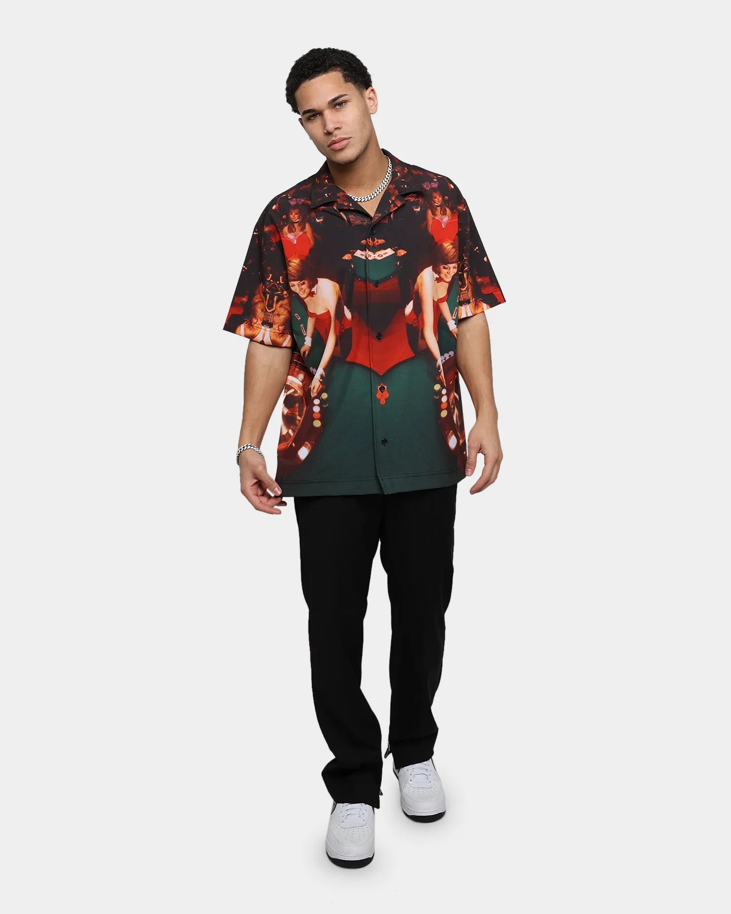 Playboy By CK Vegas Party Shirt Multi-Coloured/Black