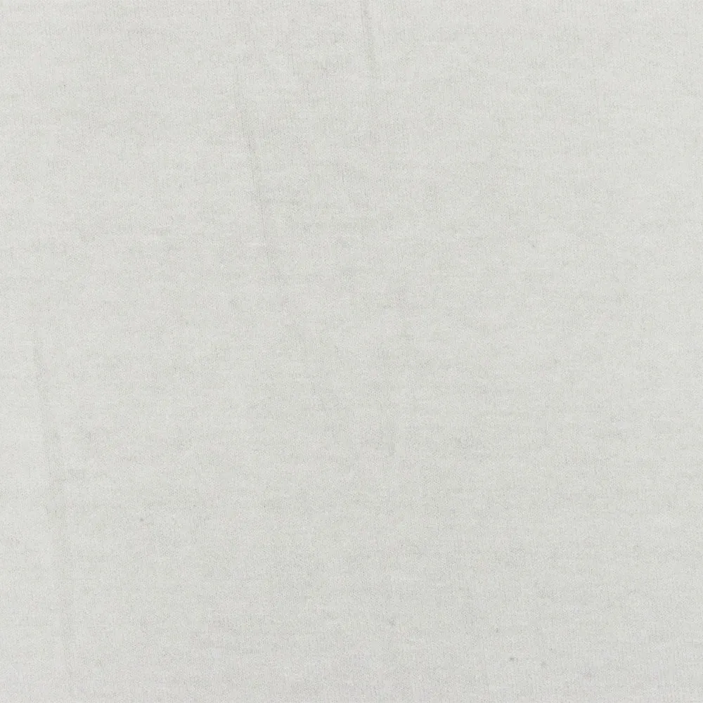 Powder White Solid Stretch Jersey Knit Fabric