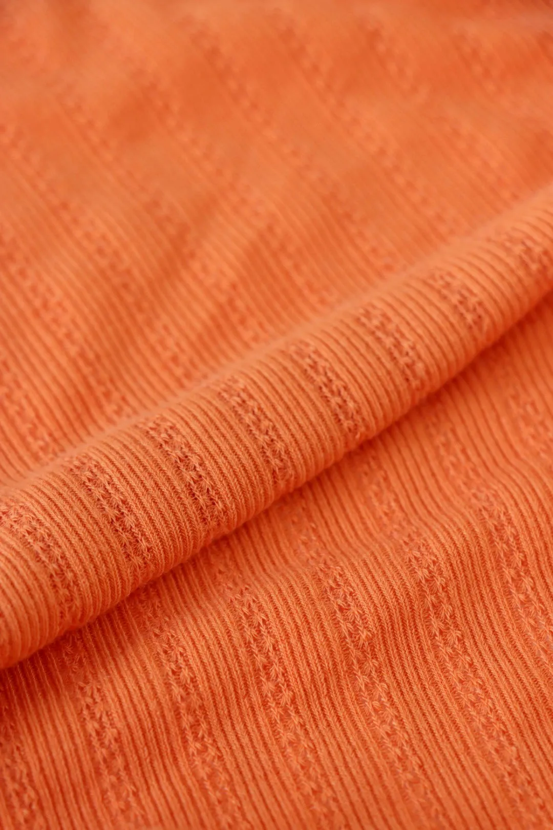 Pumpkin Spice Bahia Rib Knit