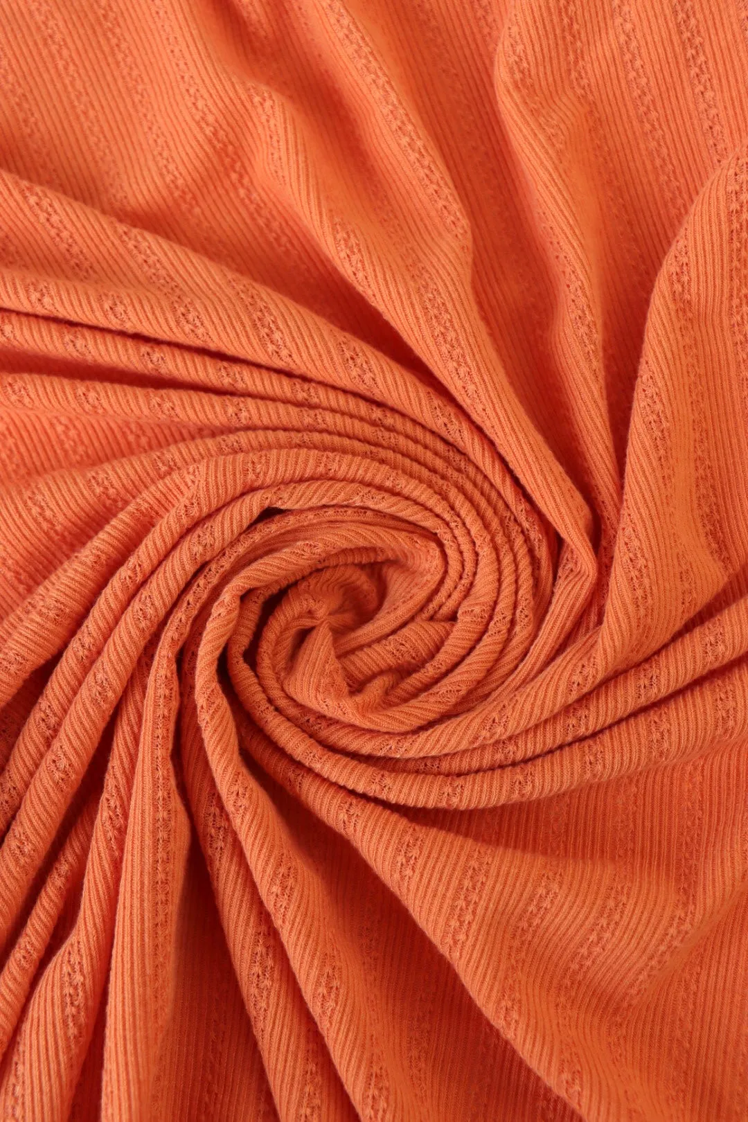 Pumpkin Spice Bahia Rib Knit