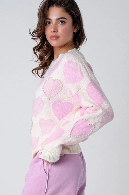 Queen of Hearts Sweater