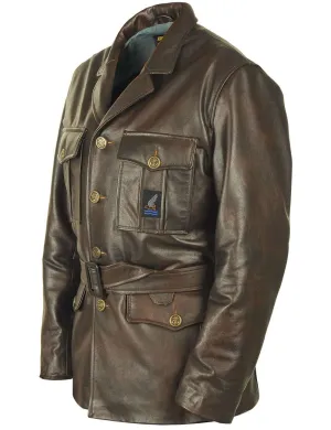 RAF Goldfish Leather Coat Art. 347