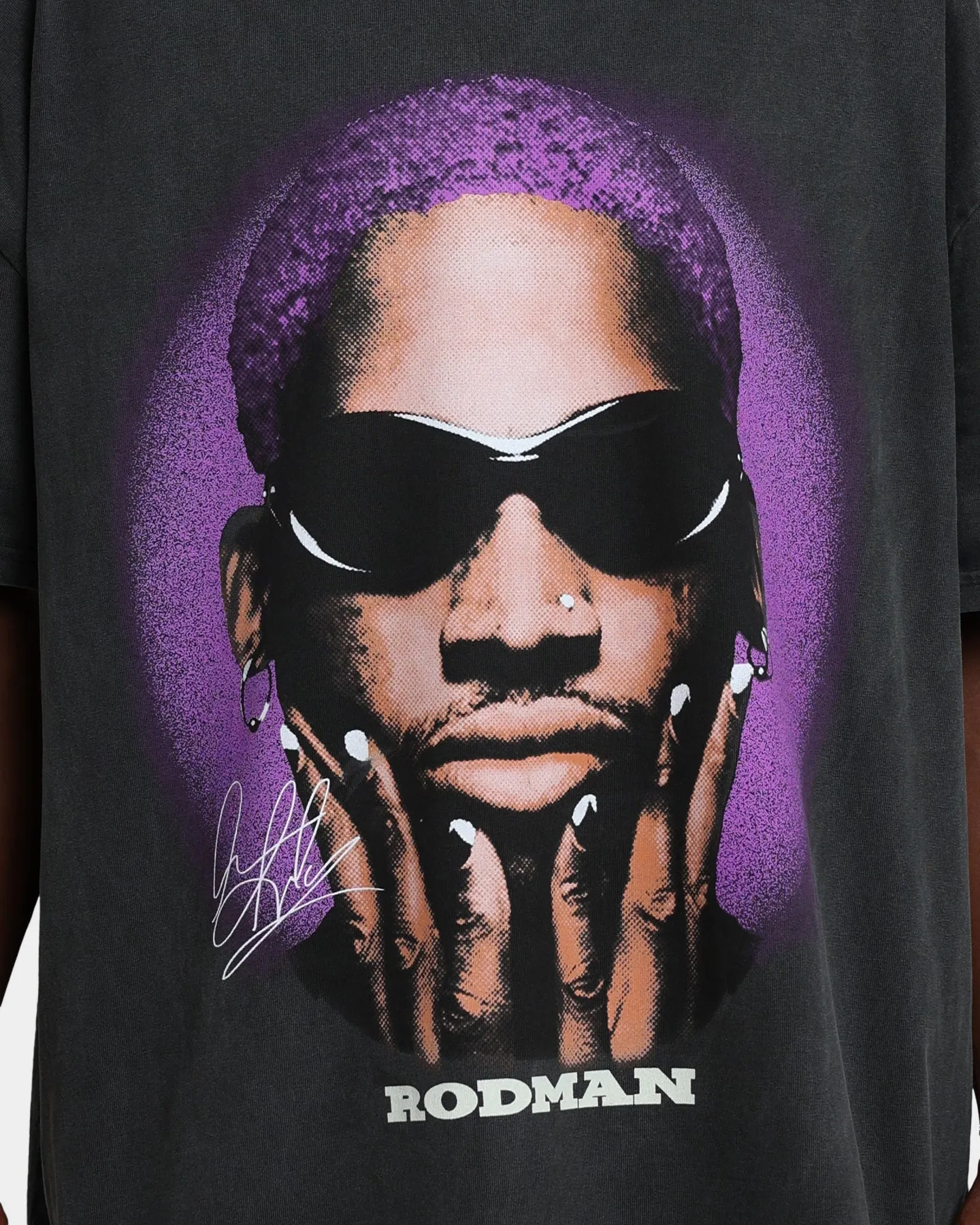 Rodman Brand Rodman Signature Vintage T-Shirt Vintage Black