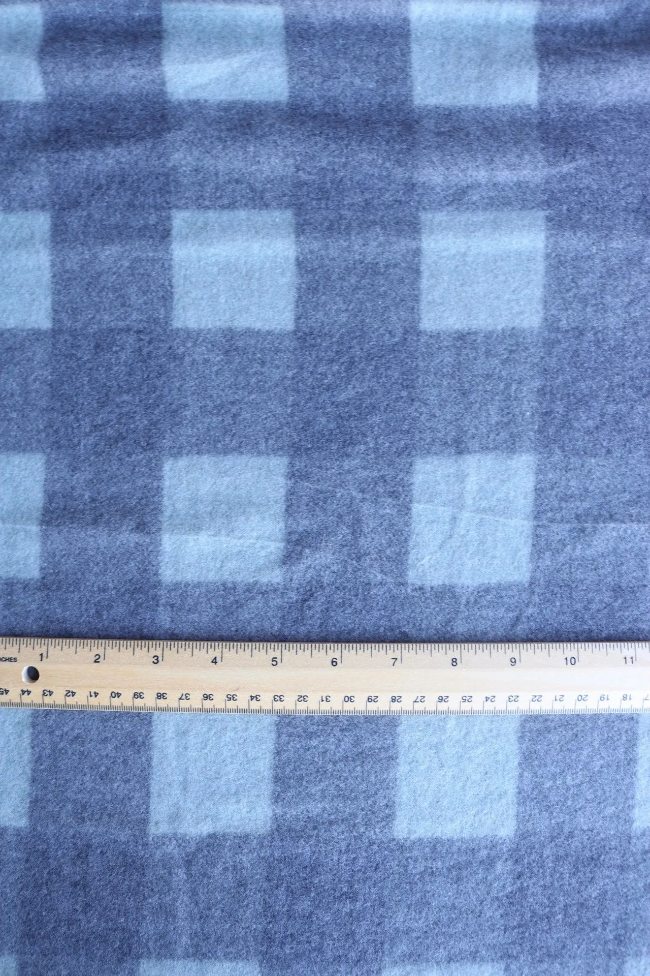 Sage Large Check Alpaca Soft Brushed Sweater Knit