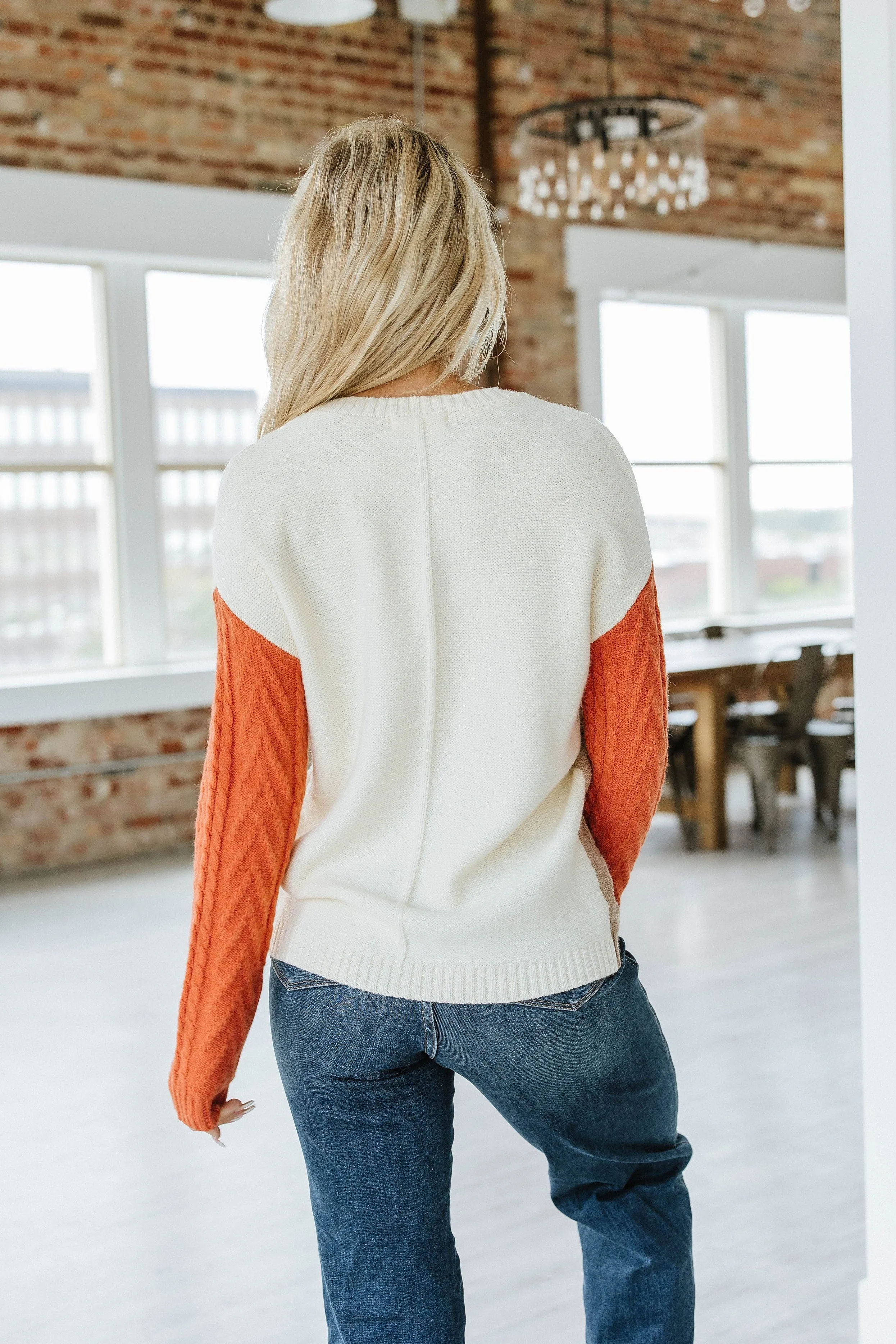 SALE - Kofi Colorblock Drop Shoulder Sweater