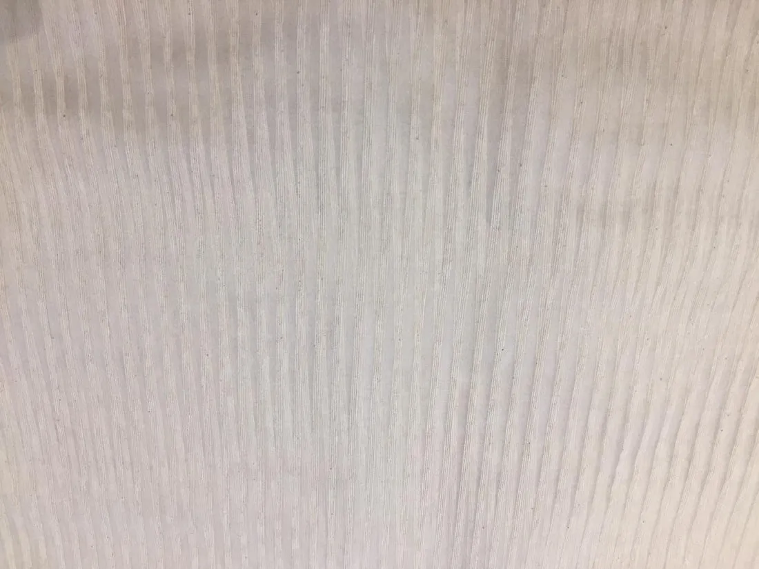silk organza self stripe ivory 44'' wide [11327]