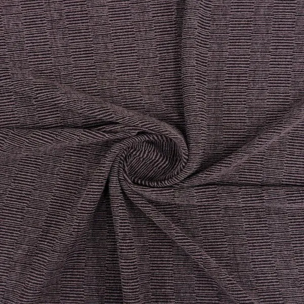 Stripe Hacci Sweat Knit Fabric