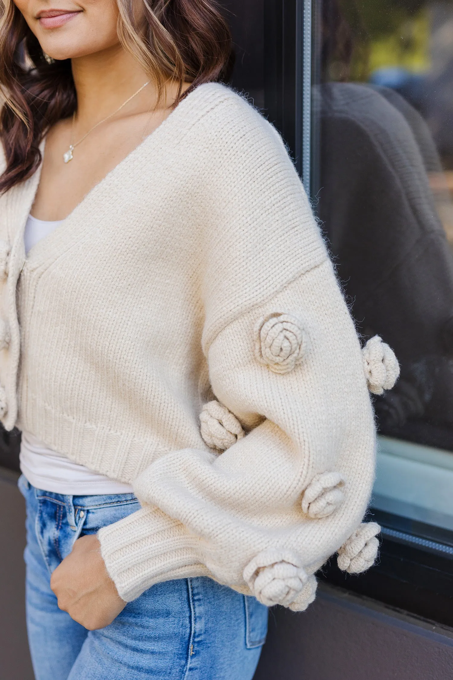 The Be Our Guest Embellished Cardigan