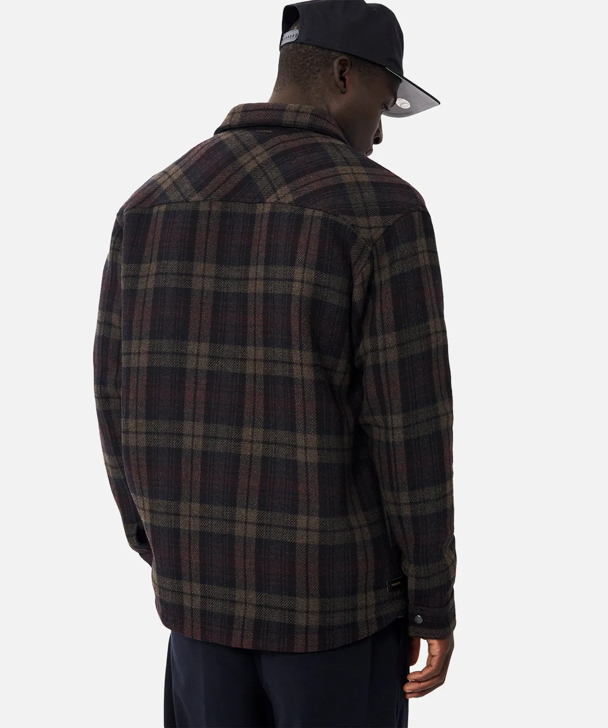 The Nebraska Jacket - Navy/Burgundy