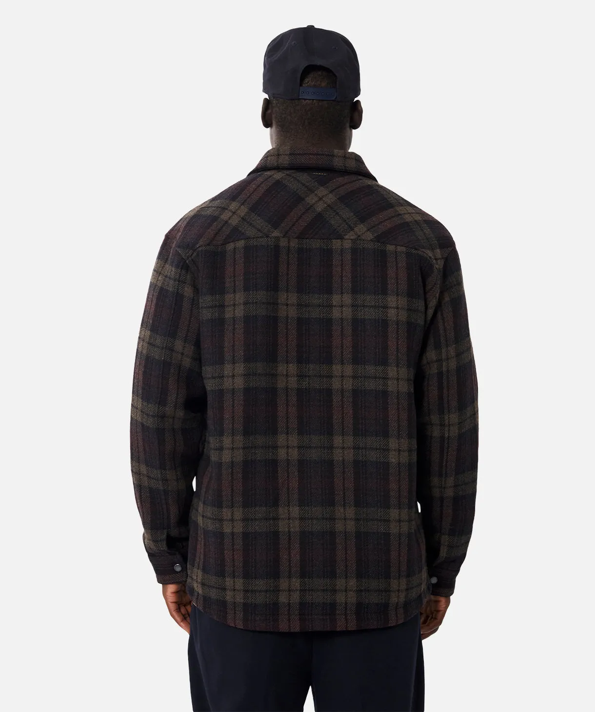 The Nebraska Jacket - Navy/Burgundy
