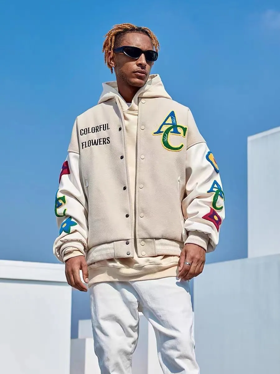 United Flower Embroidered Jacket